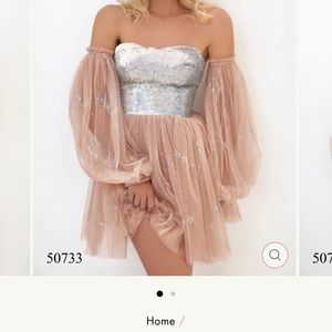 Tarik Ediz Roni Dresssize EU 38. Nude style # 50833. New with out tags.